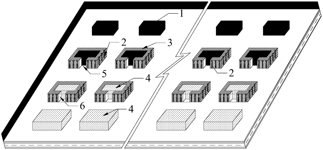 External support replacement type room type coal pillar recycling method