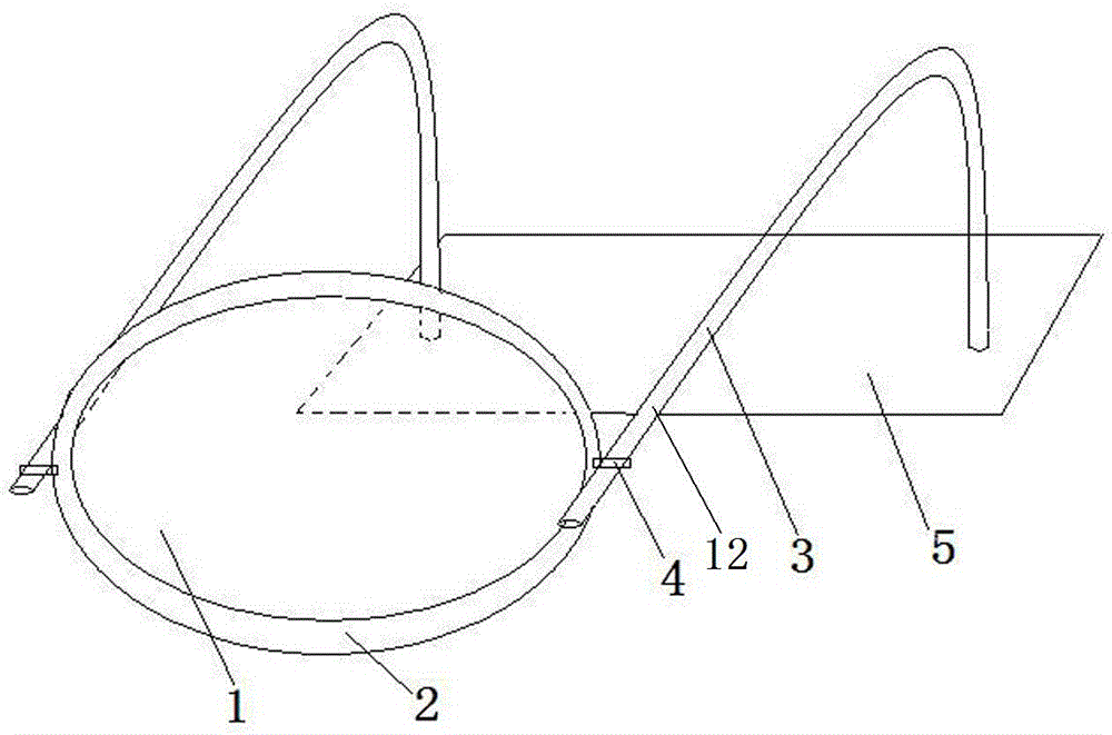 All-in-one non-wearing corrective glasses