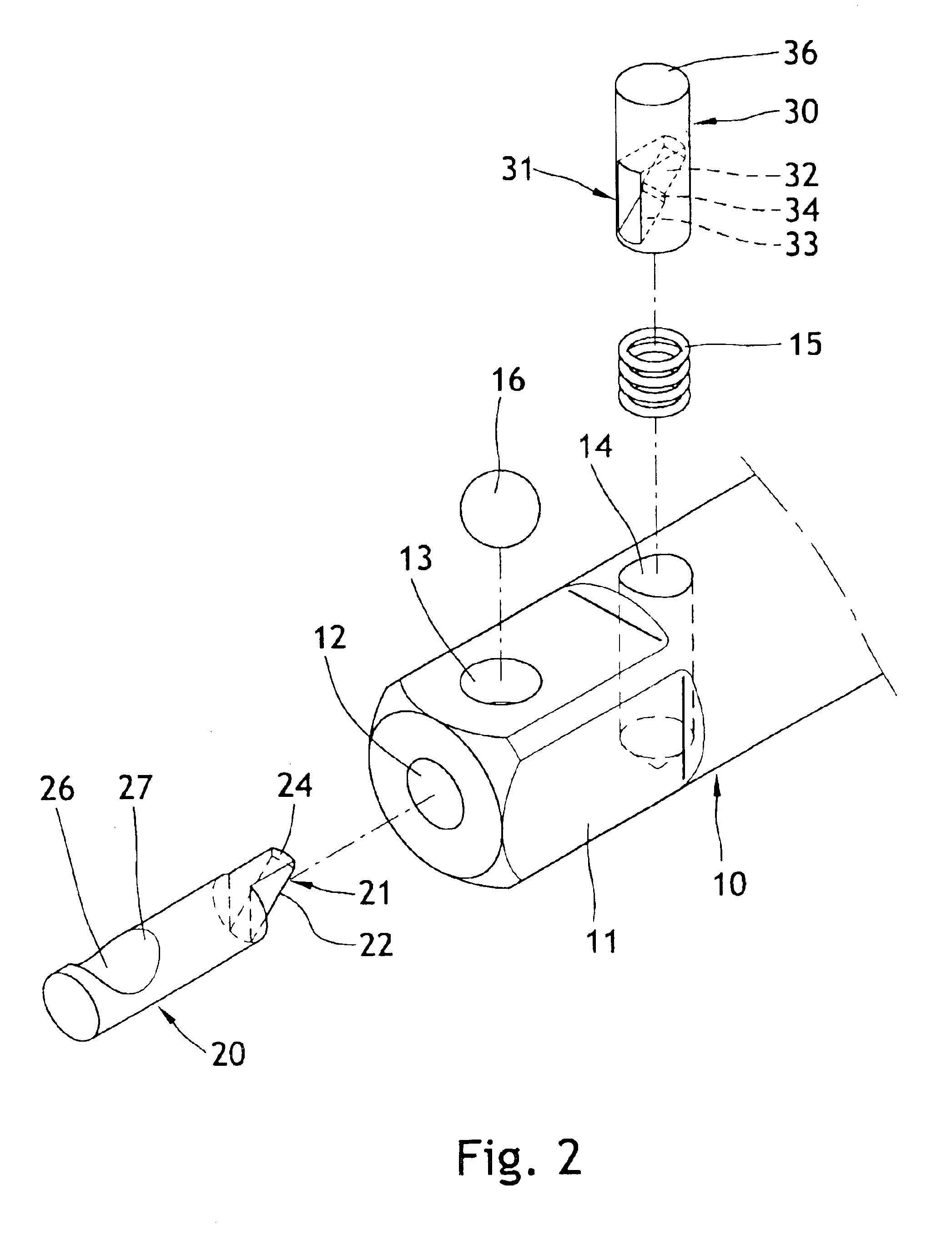 Wrench extension with a socket-coupling system
