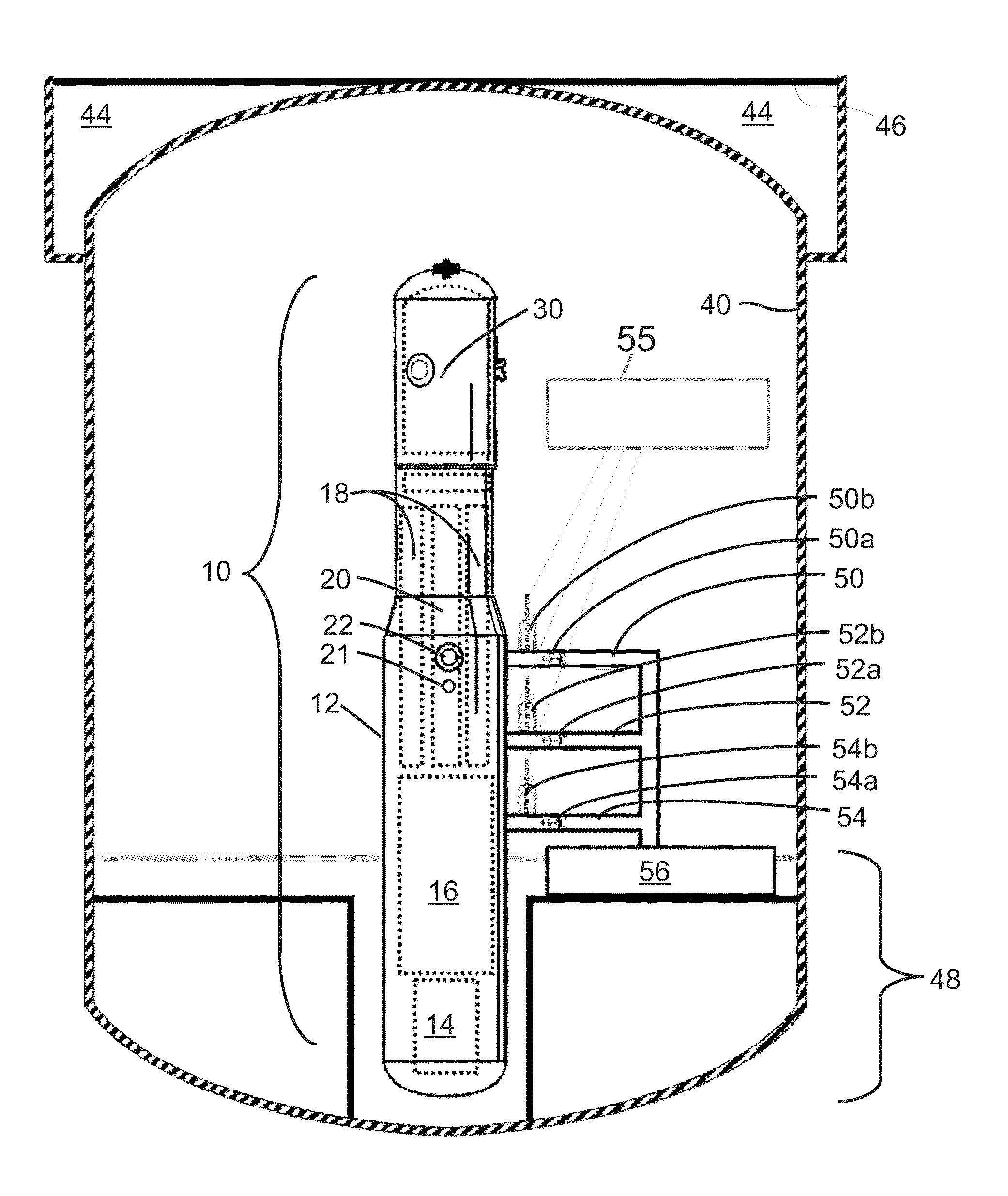 Passively initiated depressurization for light water reactor