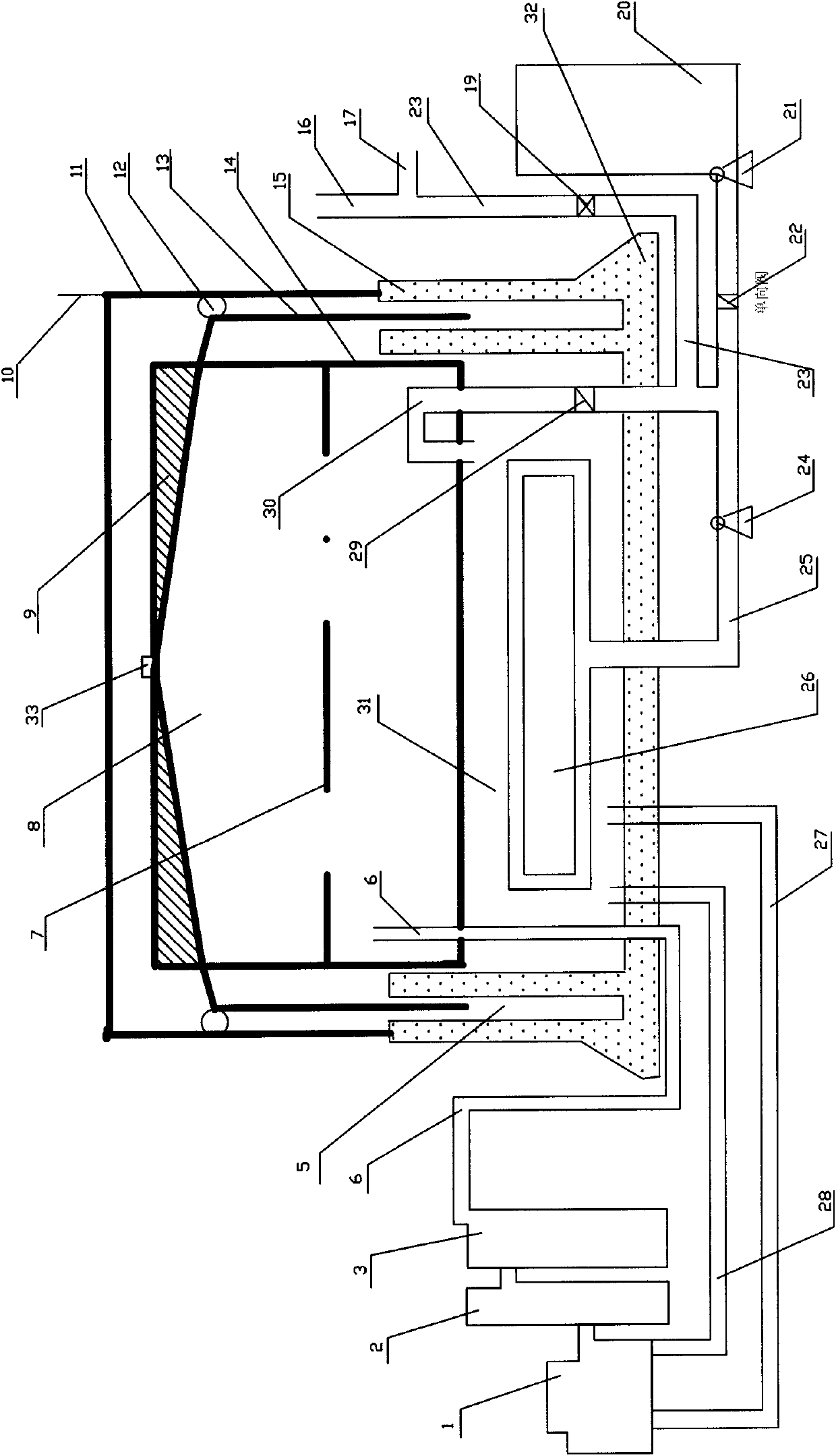 Multifunctional composite methane apparatus