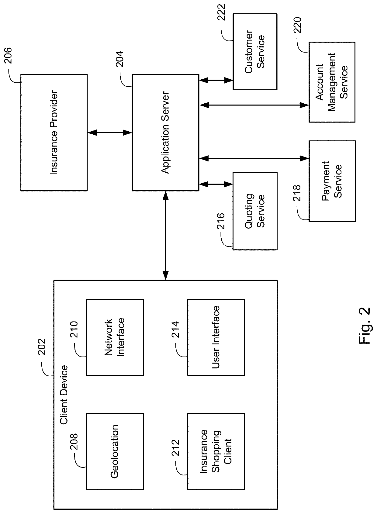 Mobile application and system for connecting users to carriers to facilitate availability of short-term, on-demand insurance