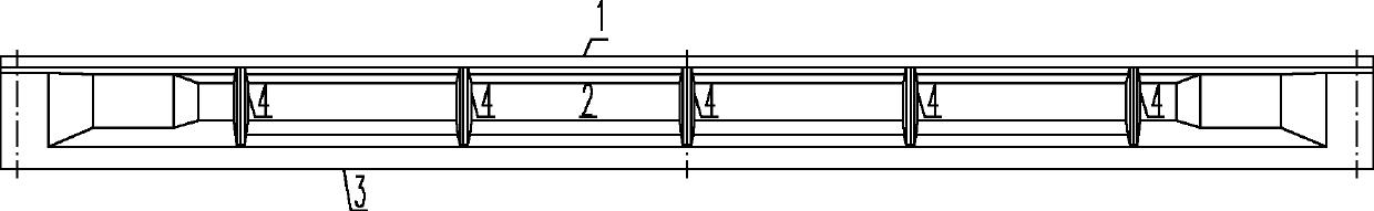 Self-balancing external prestressing strengthening method for bridge structure