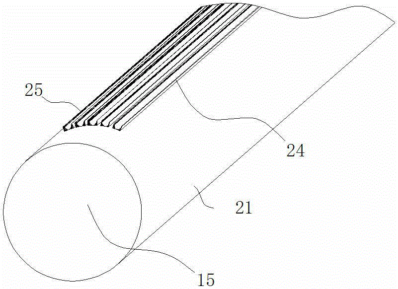 Carrying structure for aviation transient electromagnetic coil