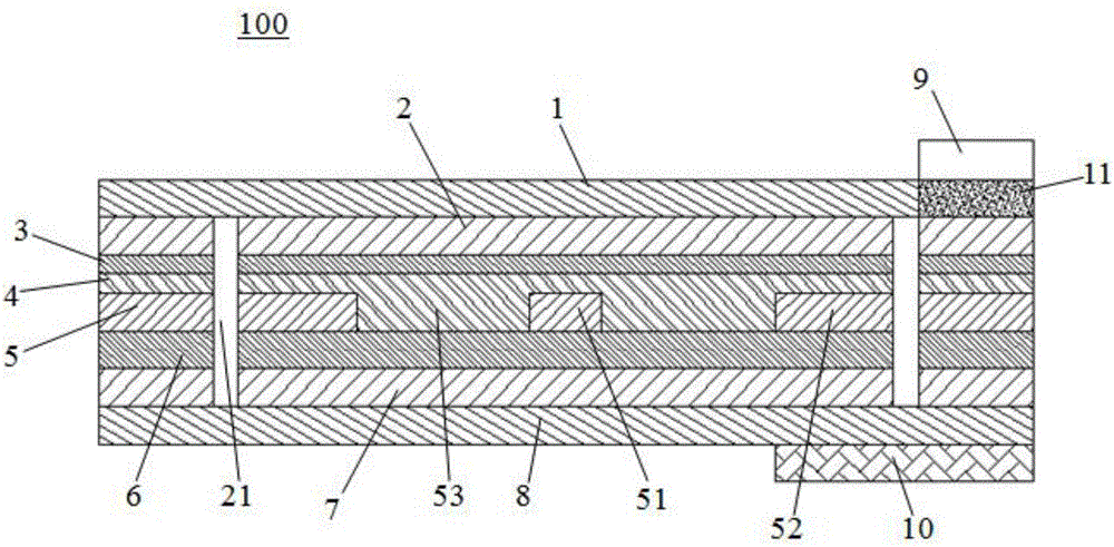 Preparation method of low-loss and high-flexibility high frequency transmission FPC board