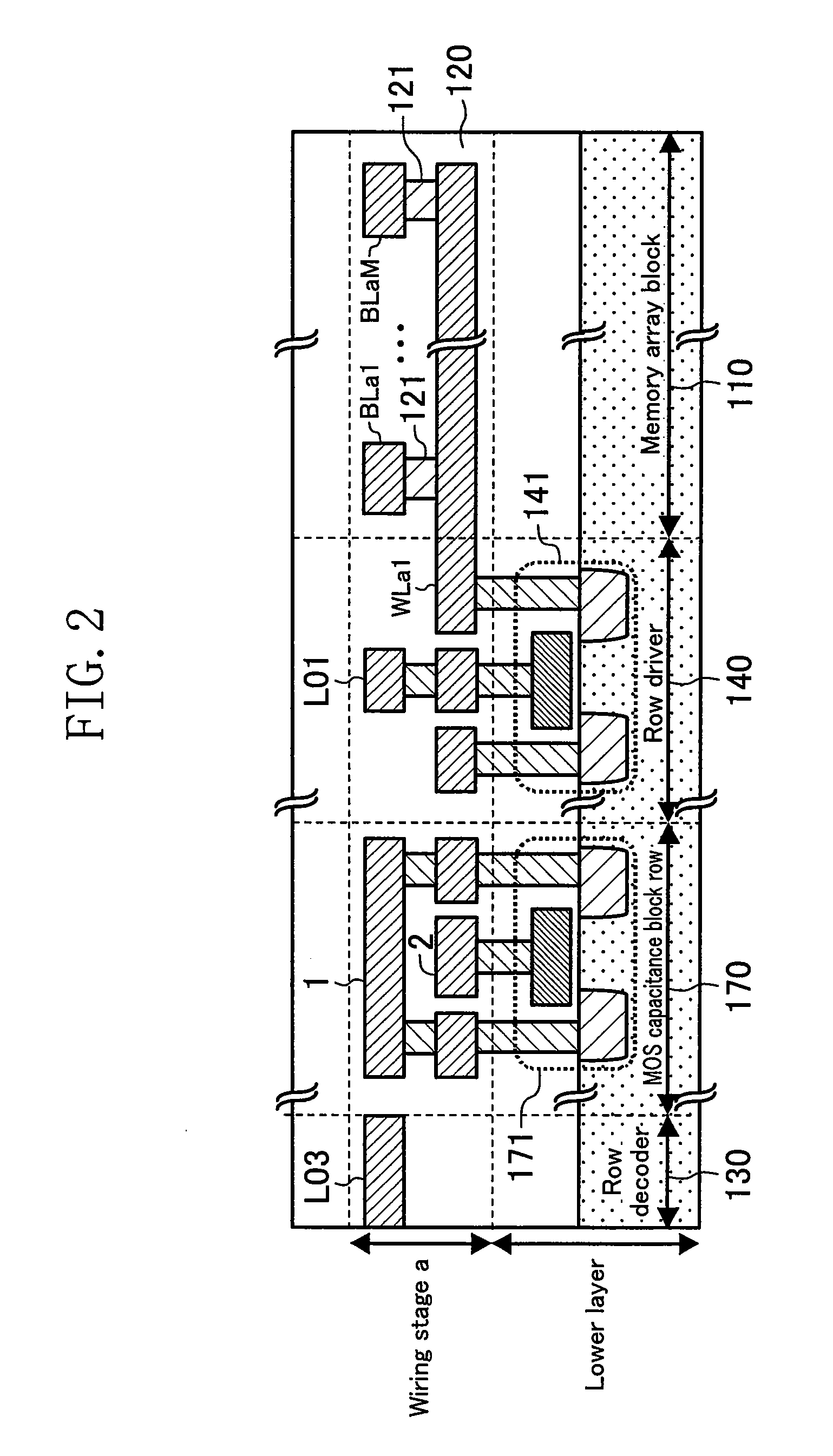 Semiconductor memory device, memory-mounted LSI and fabrication method for semiconductor memory device