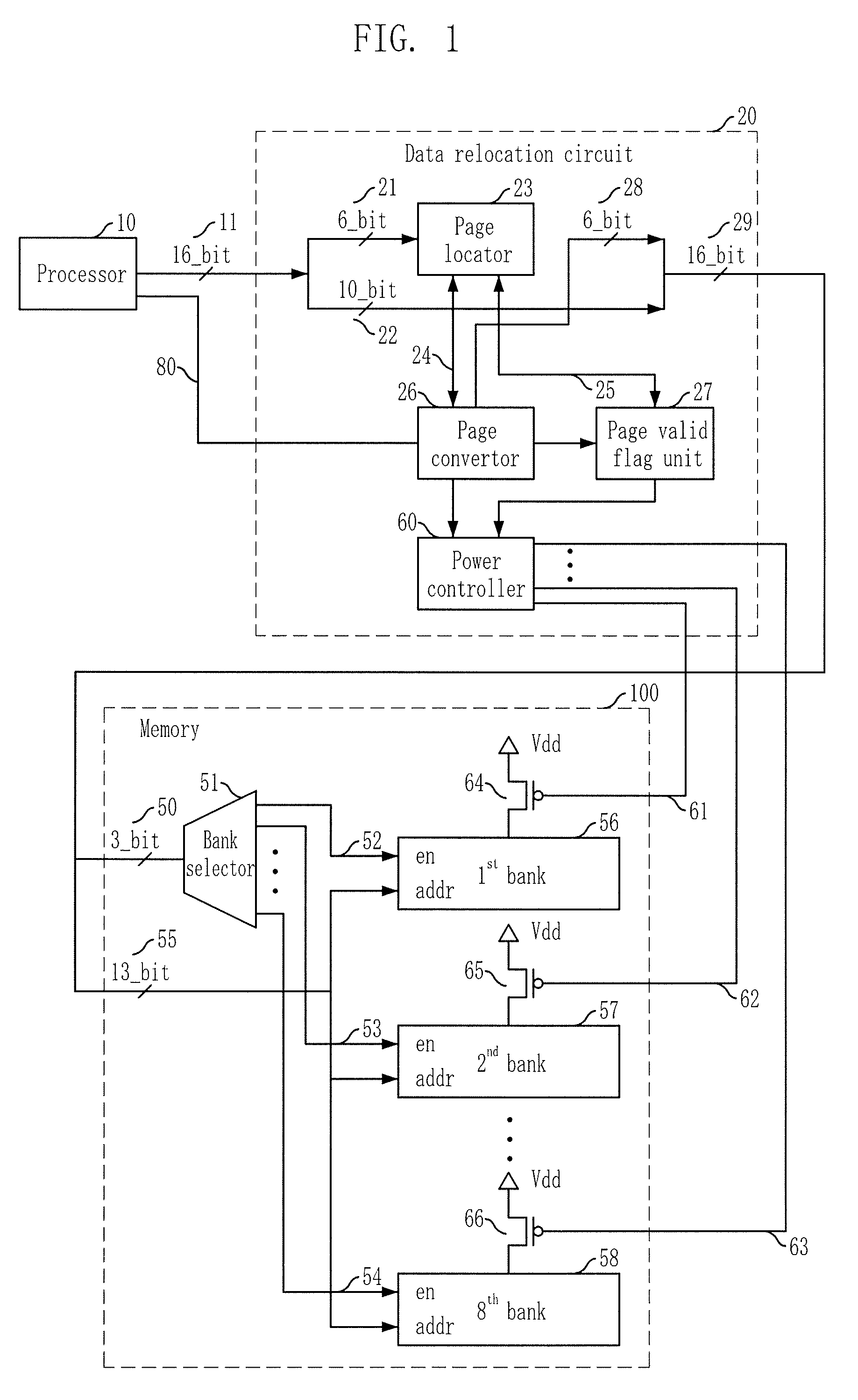 Embedded system and page relocation method therefor
