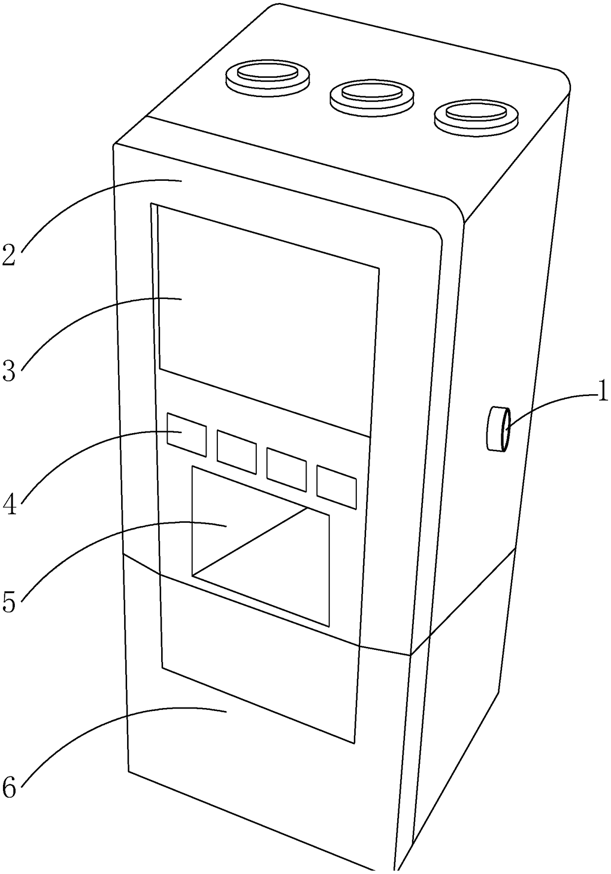 Spiral-guiding carbonated beverage layering device
