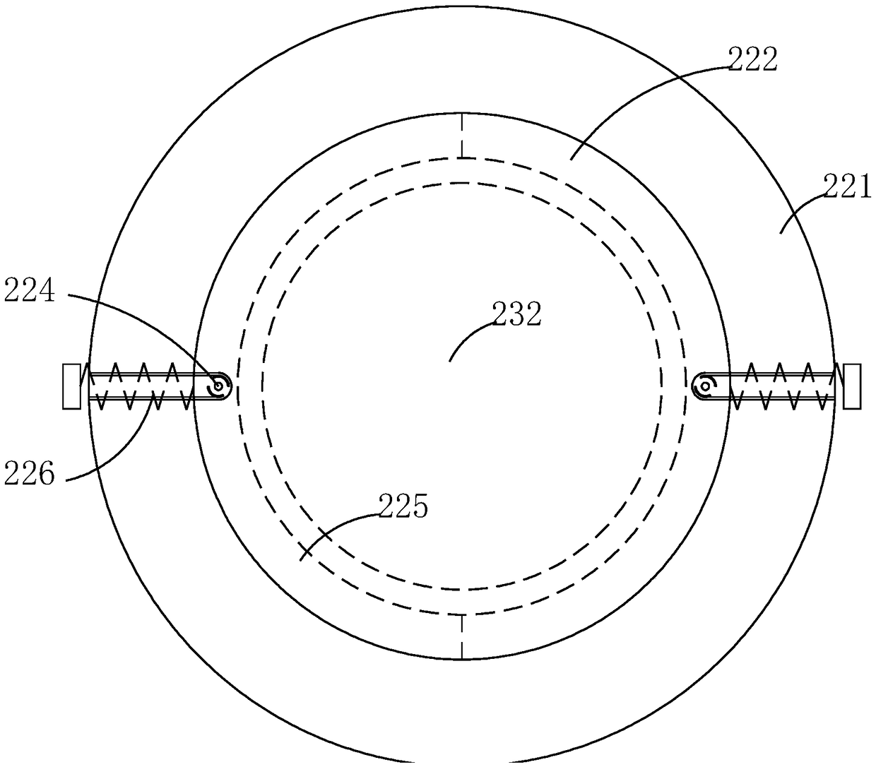 Spiral-guiding carbonated beverage layering device