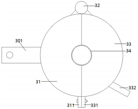 Device for detecting fatigue crack growth rate of sample in high-temperature environment