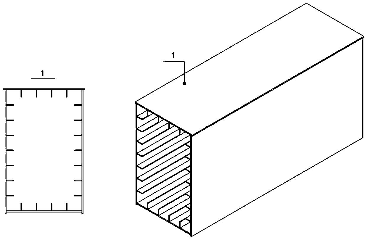 Anchor box realizing self-adaption to angle of lifting rod