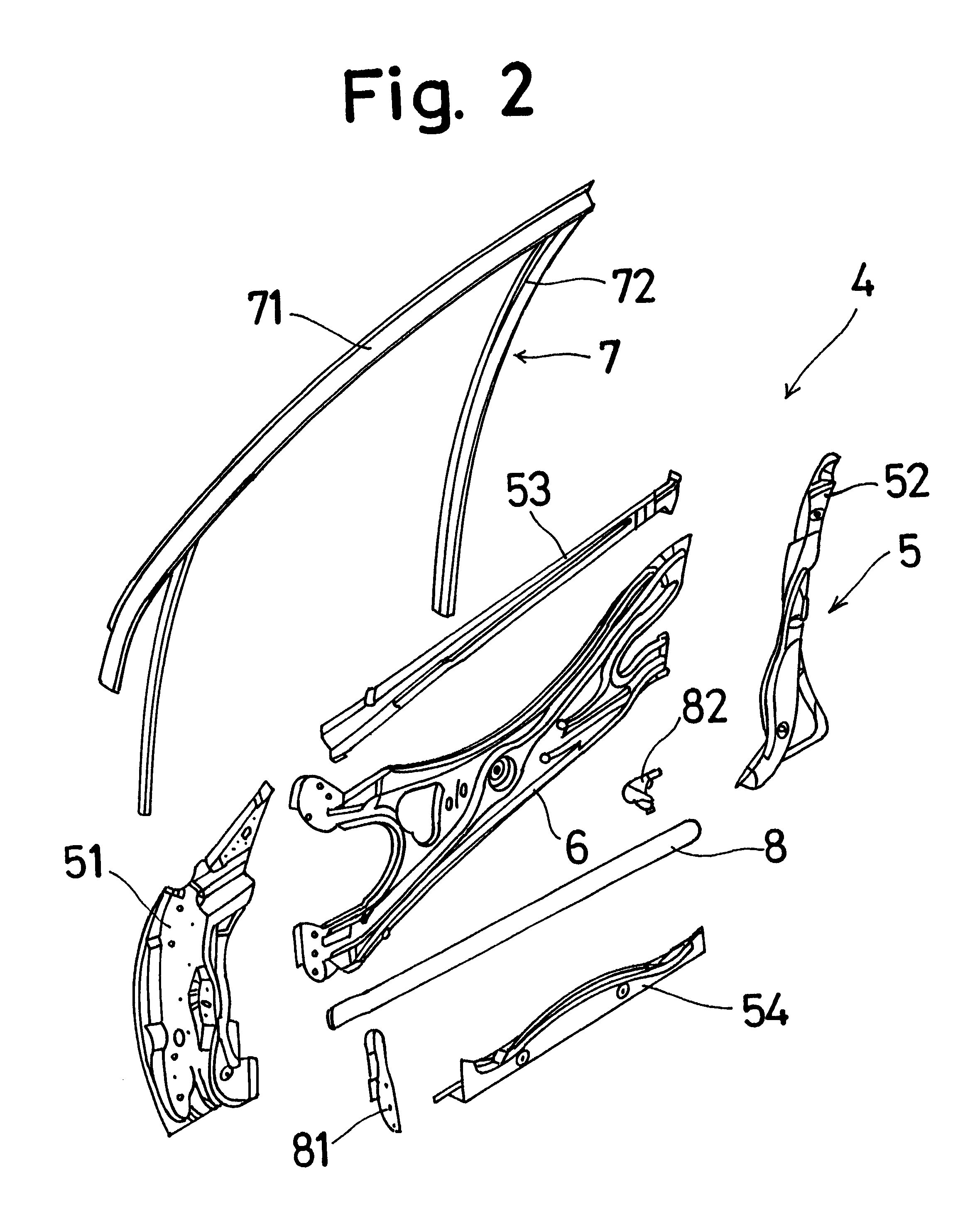 Vehicle door system having a door lock device and door outside handle with an improved water-proofing structure