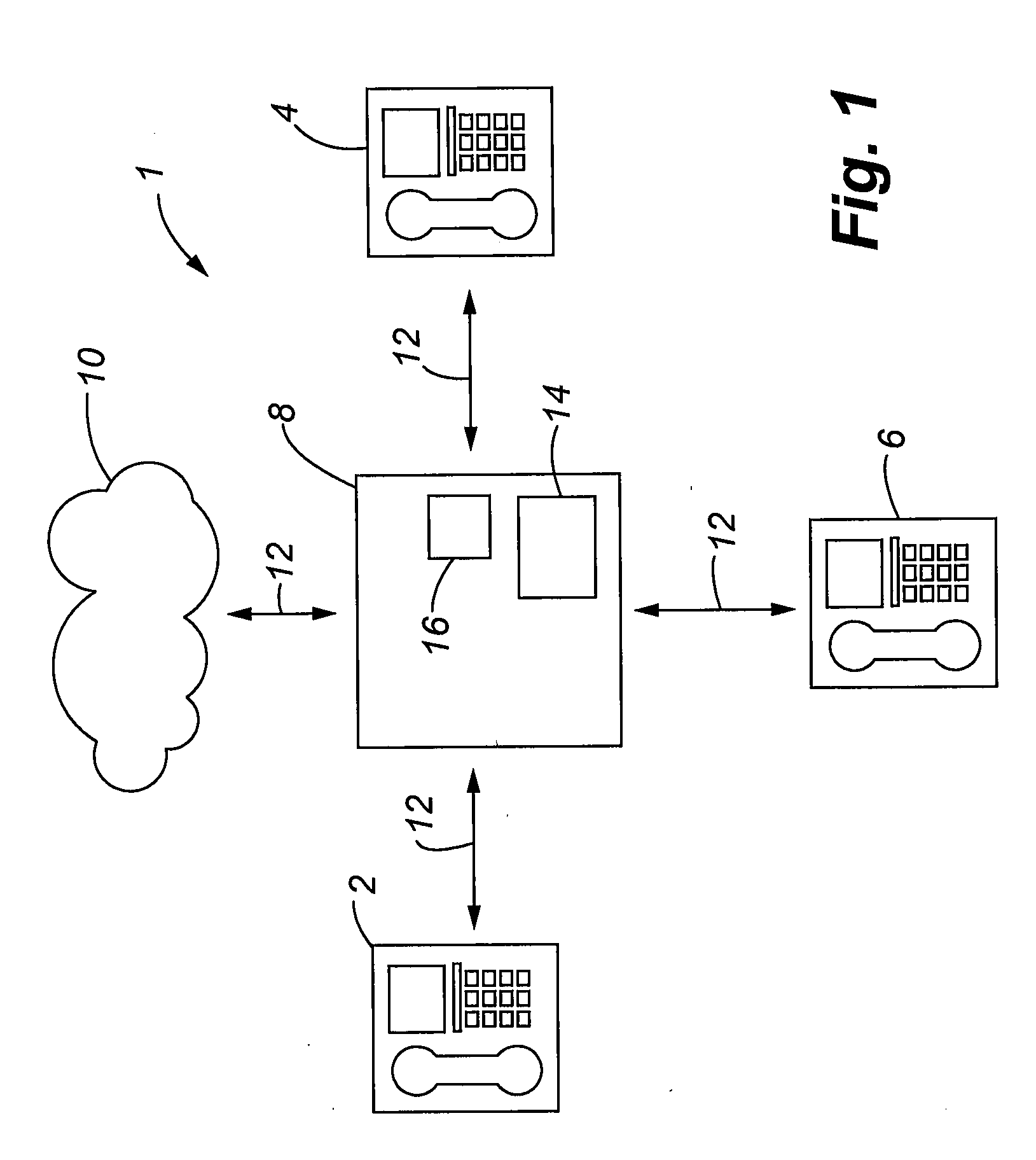 Method for operating a telephone system with at least two telephony terminals and a telephony terminal for carrying out the method