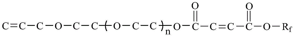 A cationic fluorine-containing emulsion and its preparation method