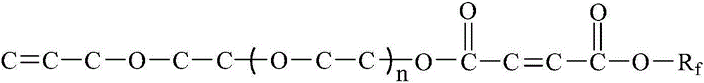 A cationic fluorine-containing emulsion and its preparation method