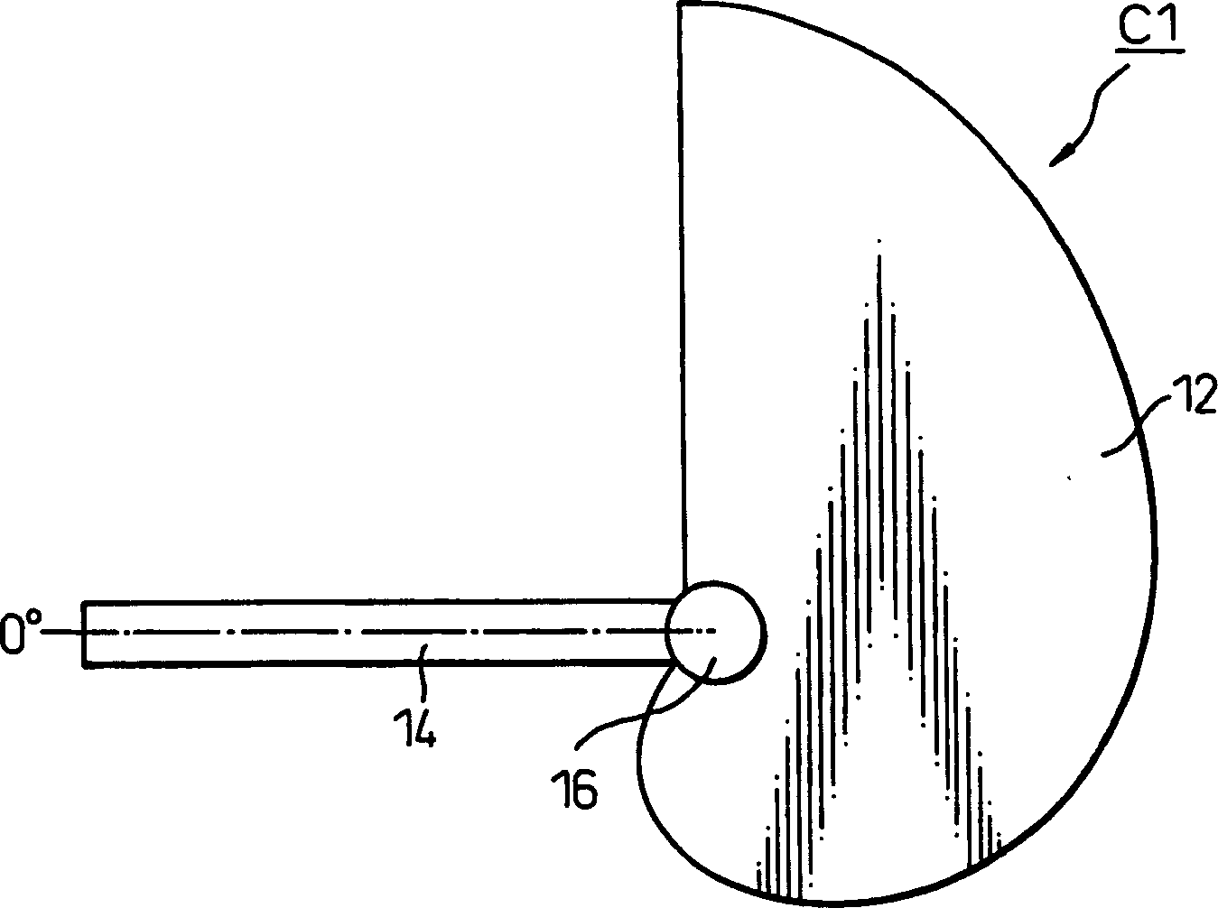 Rotation angle sensor