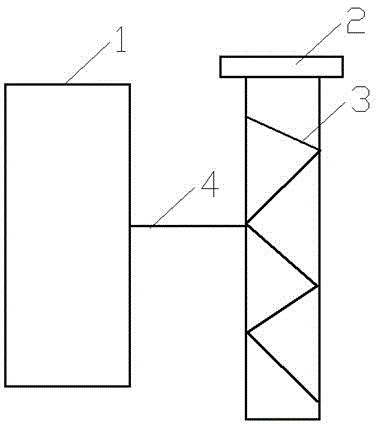 Solar heating device for fluid