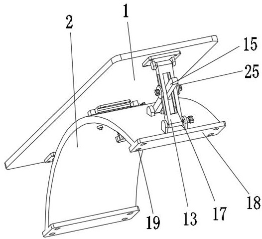 A method for anti-bending of mounting plate for steel structure building