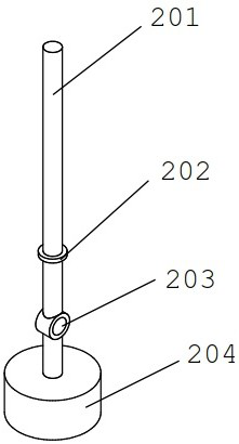 Large barrel self-locking lifting device and lifting method