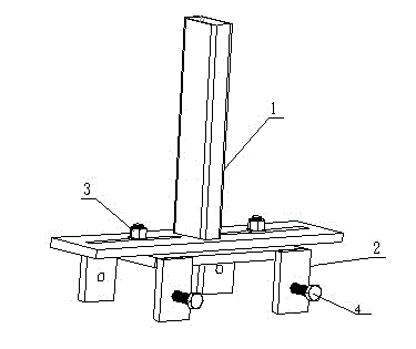 Large wind turbine generator set cabin cover positioning tool and method for adjusting coaxiality