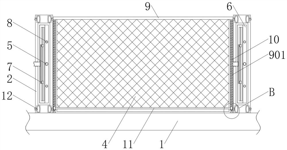 Medicine discharging device of self-service medicine selling machine