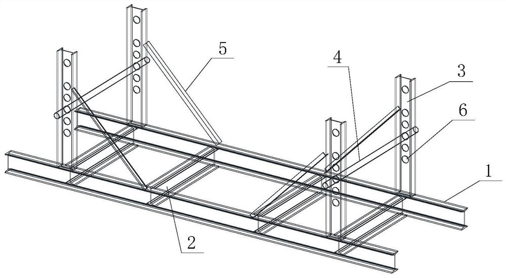 A transfer and unloading method for the secondary lining steel bars of small-diameter tunnels