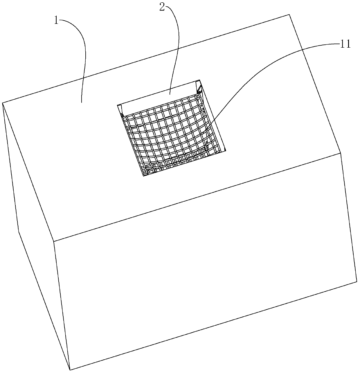 A drainage cellar system for municipal gardens