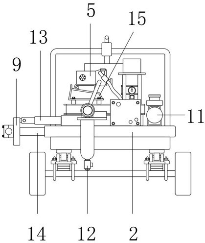 Municipal maintenance multipurpose surface treatment equipment