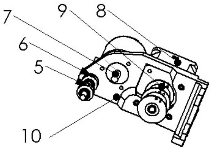 Topological three-dimensional suspended structure curtain wall cleaning robot system and motion control method