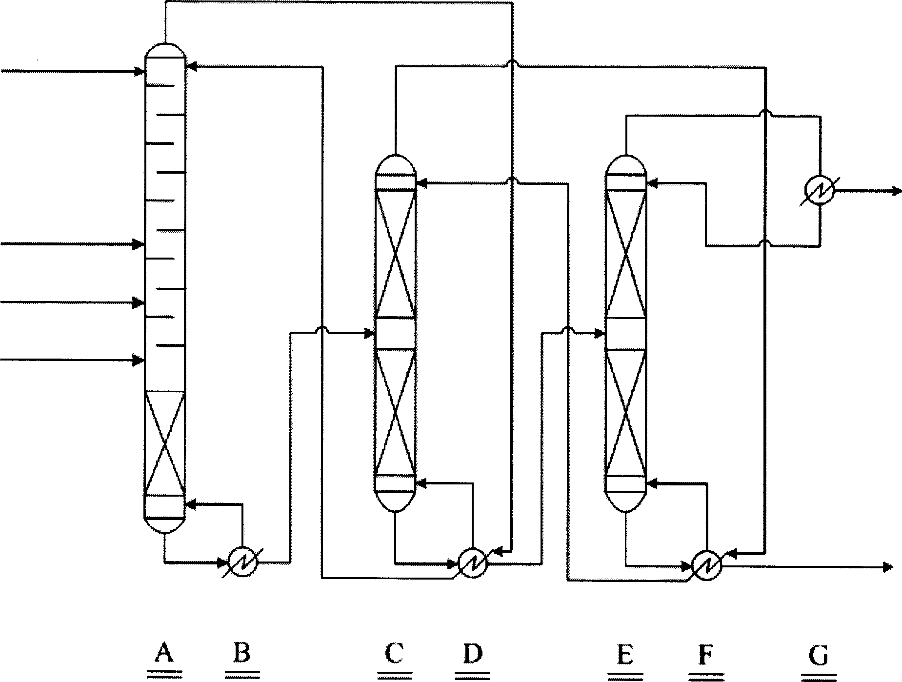 Method for producing glycol by epoxy ethane hydration