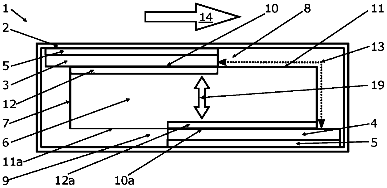 PTC heating module for heating a fluid