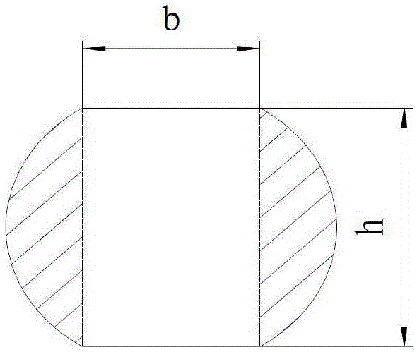 Method for determining number of required screws of circular-cross-section rubber strip in compressed state