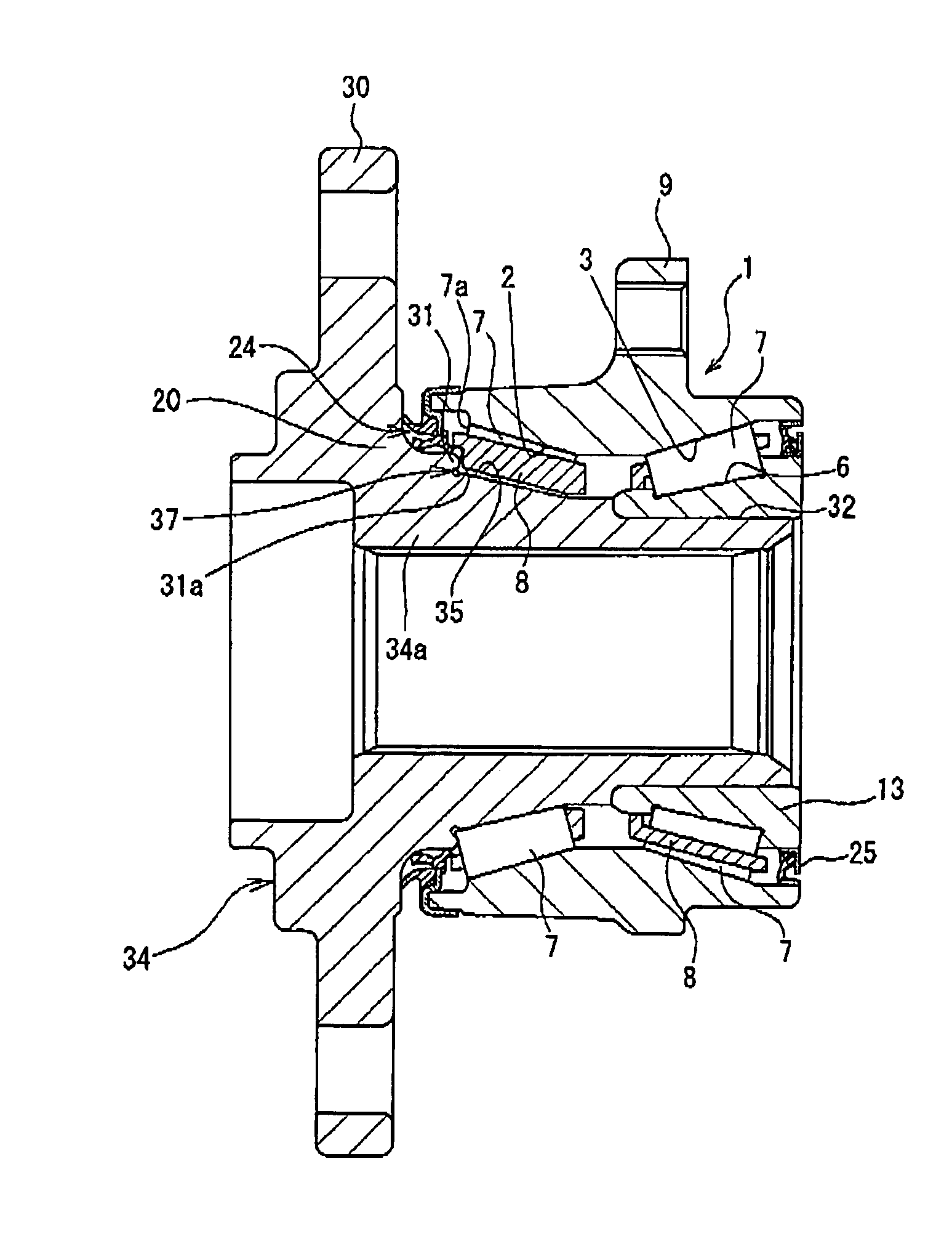 Tapered roller bearing apparatus and hub unit
