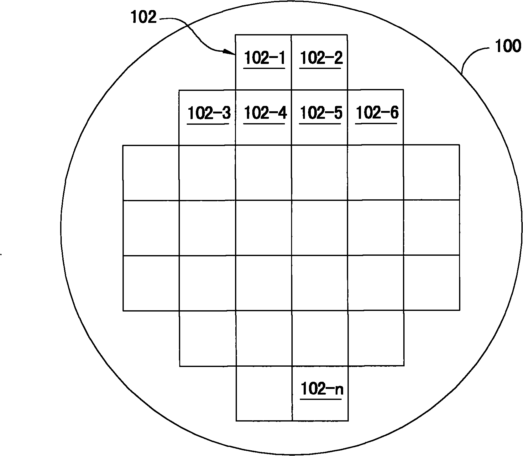 Semiconductor wafer and pattern alignment method