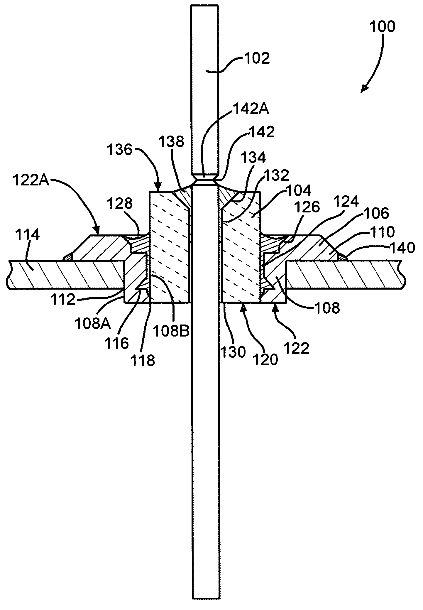 Method for minimizing stress in feedthrough capacitor filter assemblies
