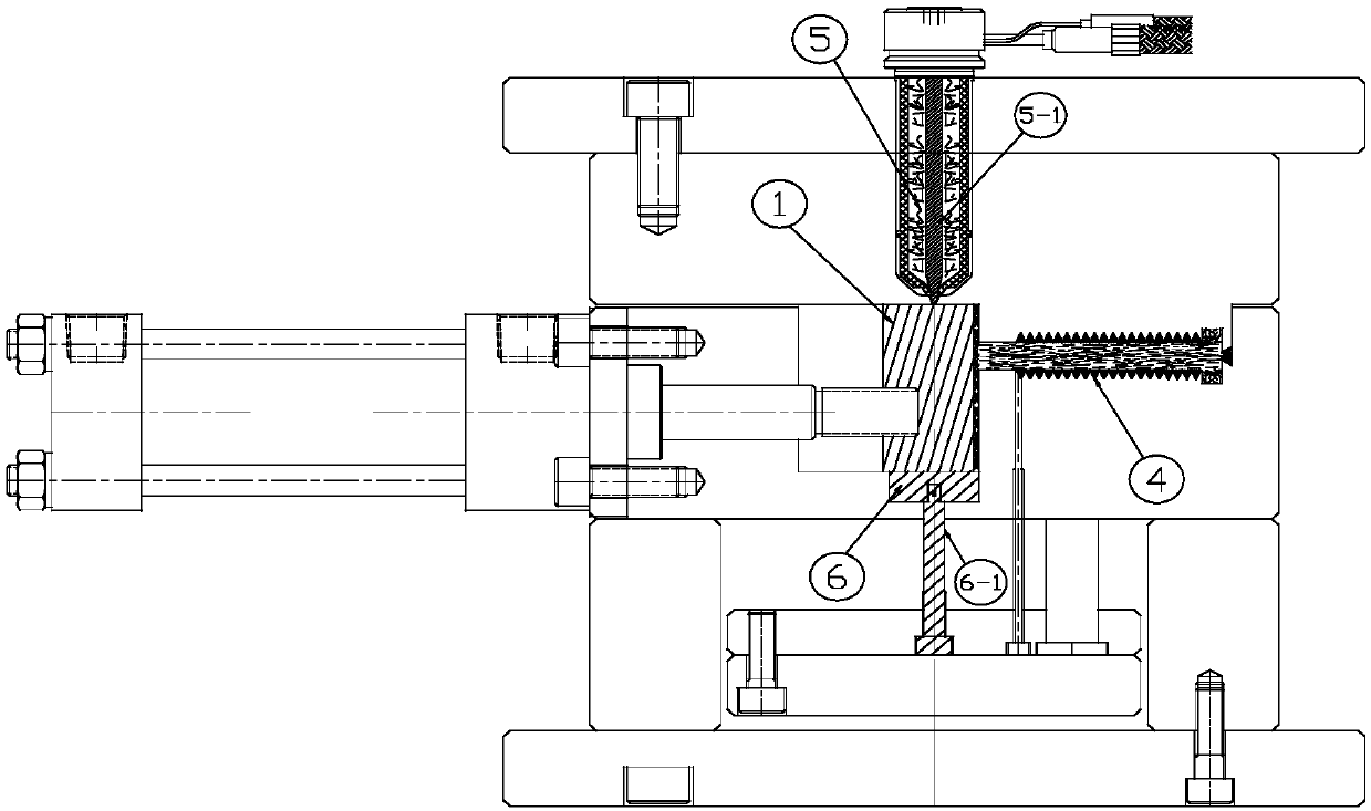 Crystalline material injection molding self-reinforcement process and equipment