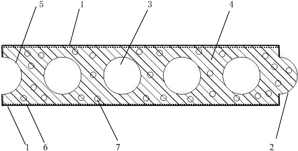 Improved sandwiched color-steel plate and manufacture and construction method thereof