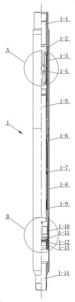 Repeatedly opened and closed anti-leakage valve with cylindrical panel valve sealing structure