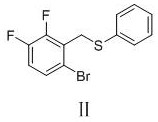 (6-bromo-2,3-difluorobenzyl)phenyl sulfide and its preparation method