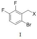 (6-bromo-2,3-difluorobenzyl)phenyl sulfide and its preparation method