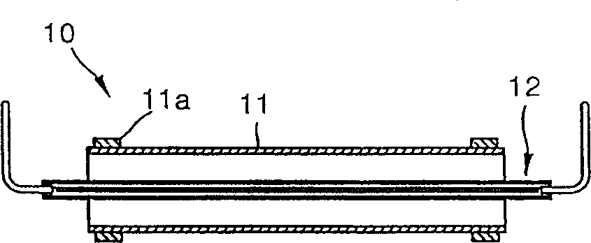 Fixing roll assembly of electronic photography image-forming device