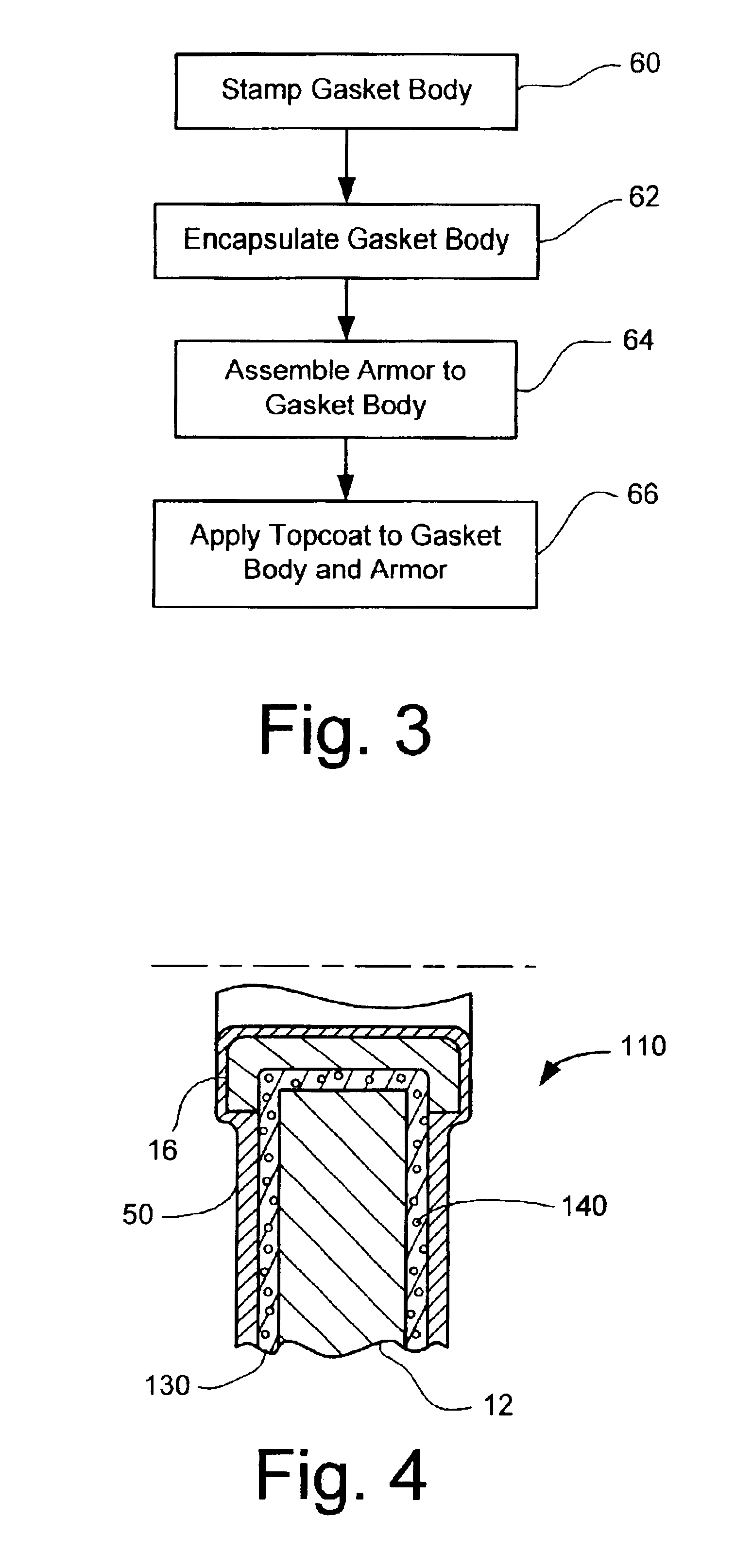 Cylinder head gasket and method of producing