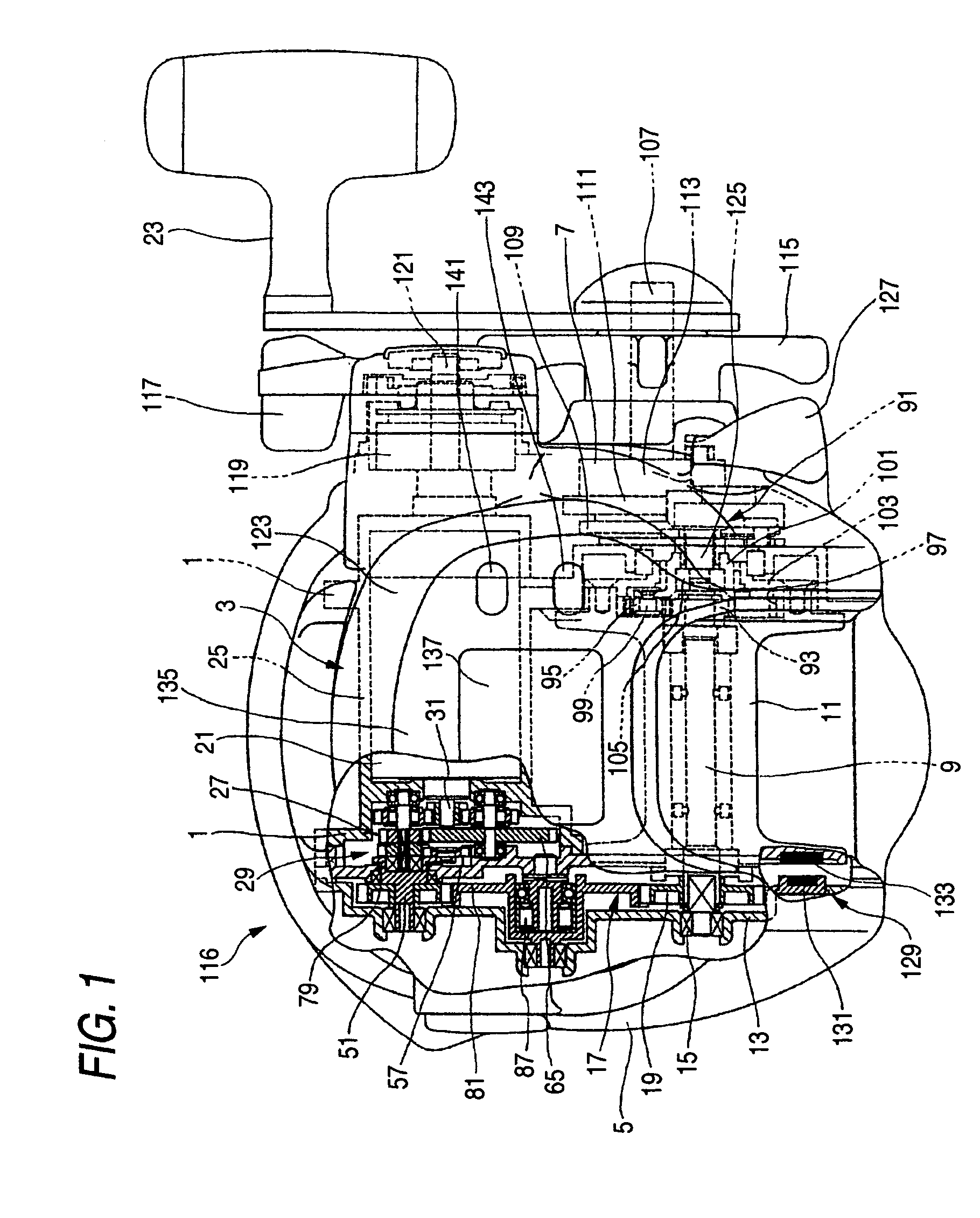 Electric-powered fishing reel