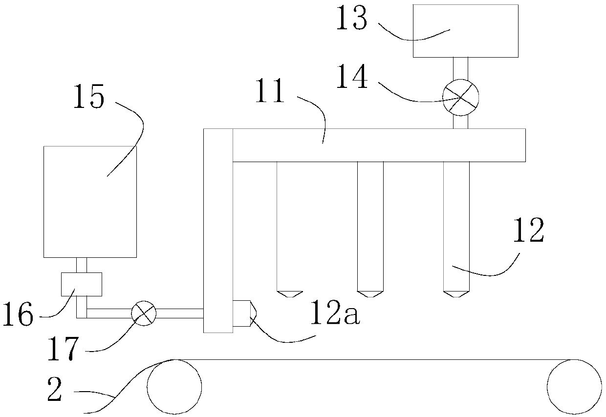 Plasma jet graphene transparent conductive film substrate preprocessing method