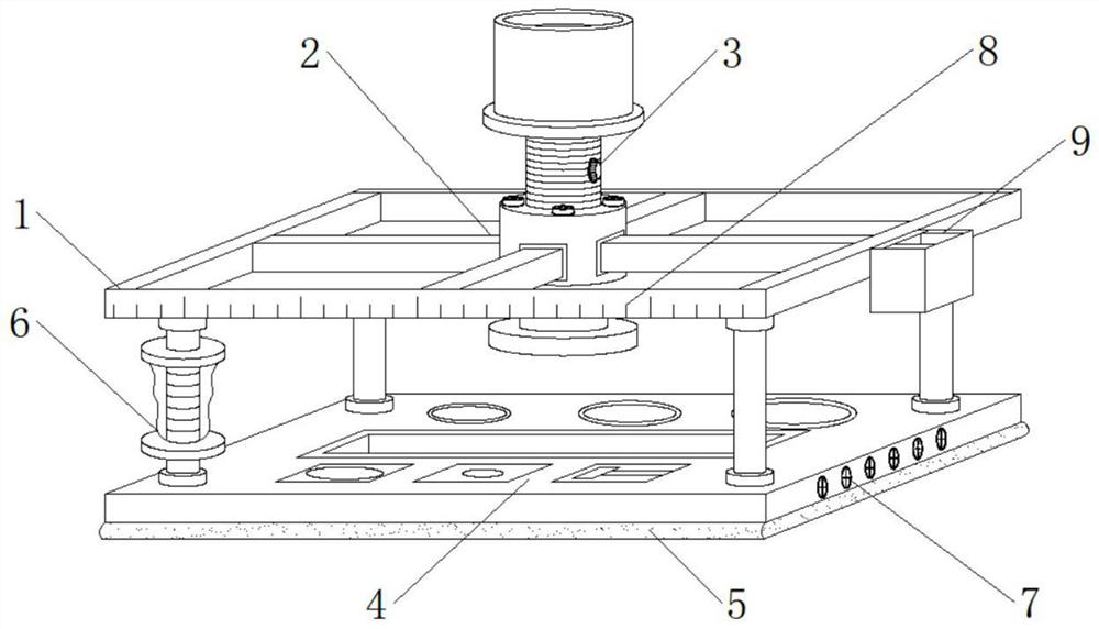 Casting combined die