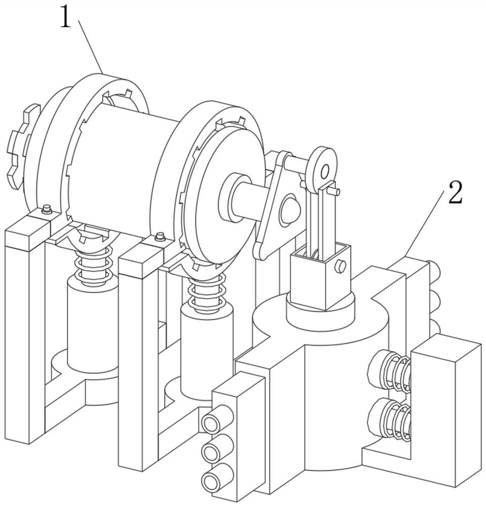 Direct-current variable-frequency air conditioner compressor capable of automatically releasing pressure and using method