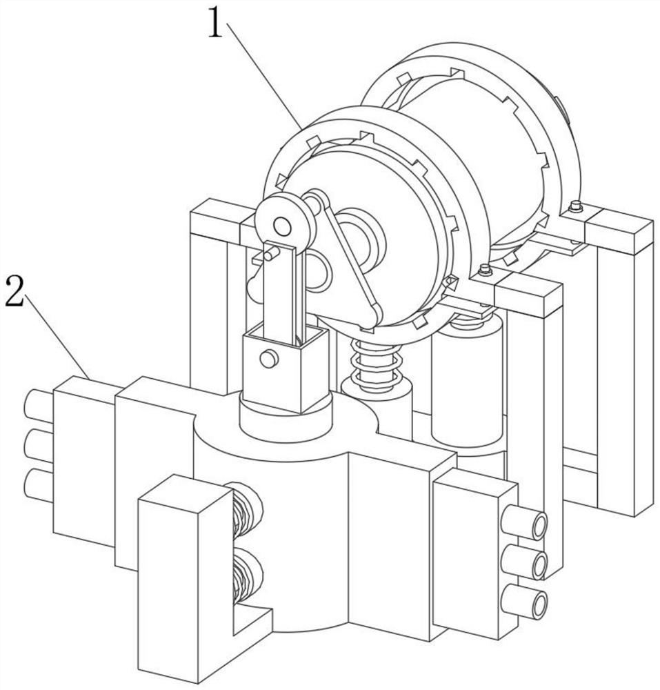 Direct-current variable-frequency air conditioner compressor capable of automatically releasing pressure and using method