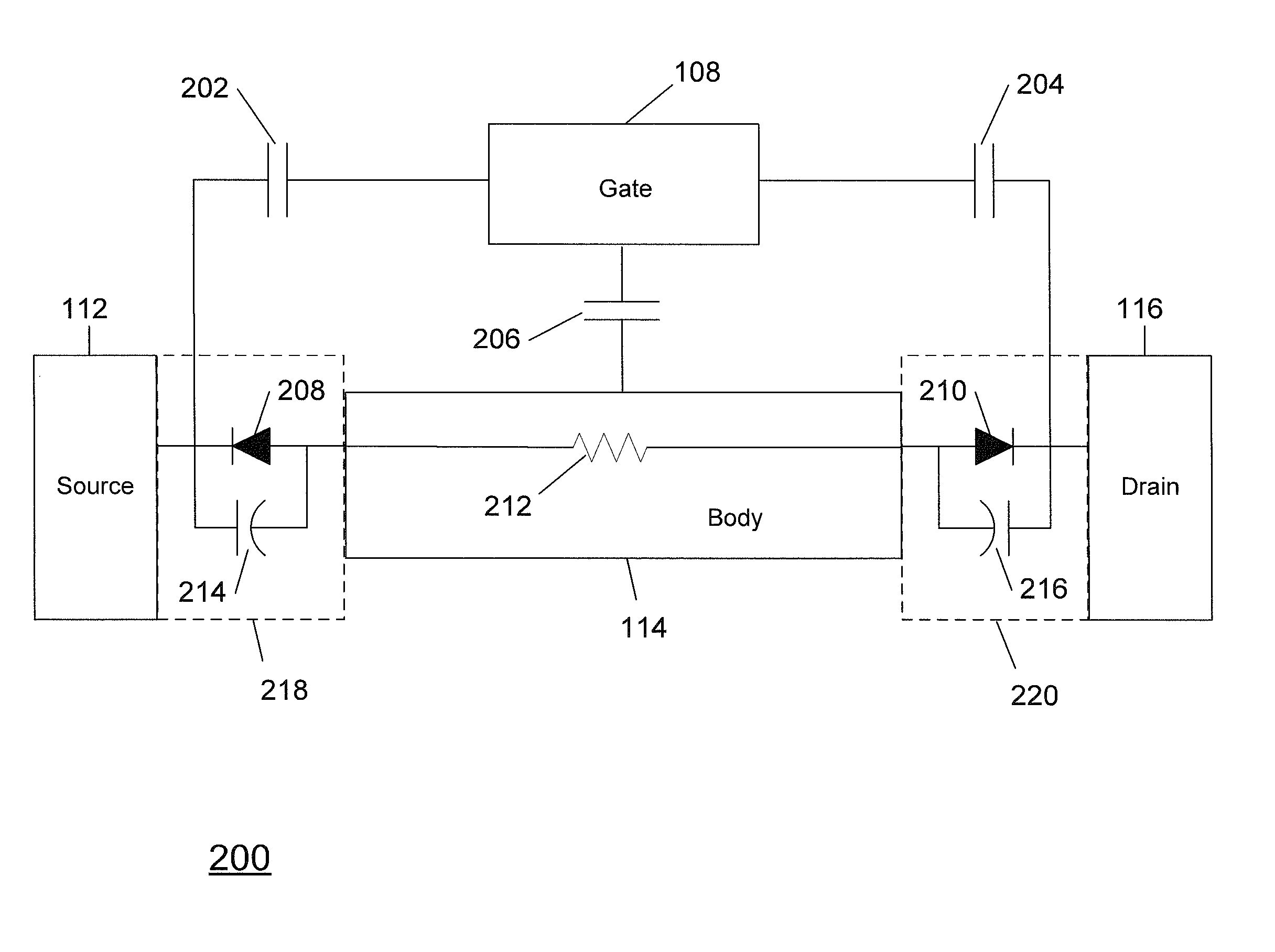 Method and apparatus for use in improving linearity of MOSFETs using an accumulated charge sink-harmonic wrinkle reduction
