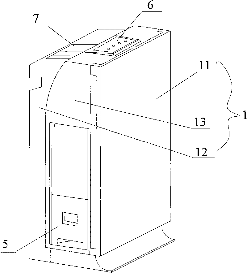 Double-effect air purification sterilization device