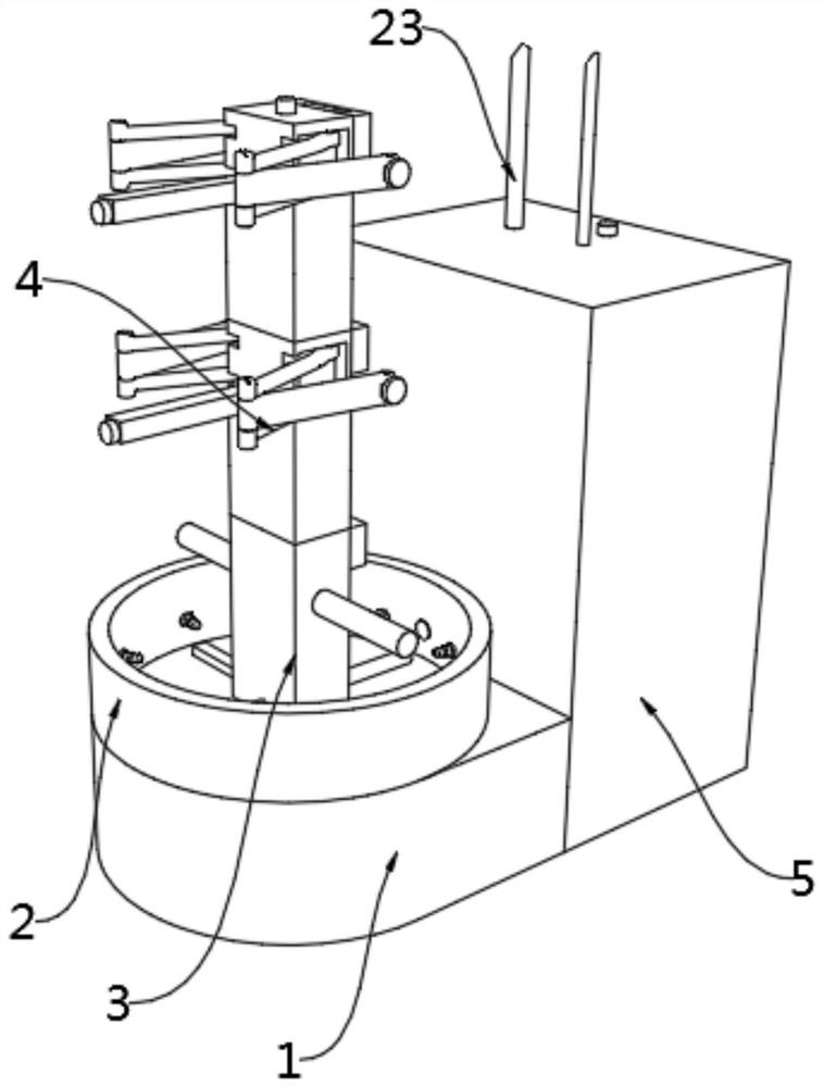 Foldable flower stand for interior design